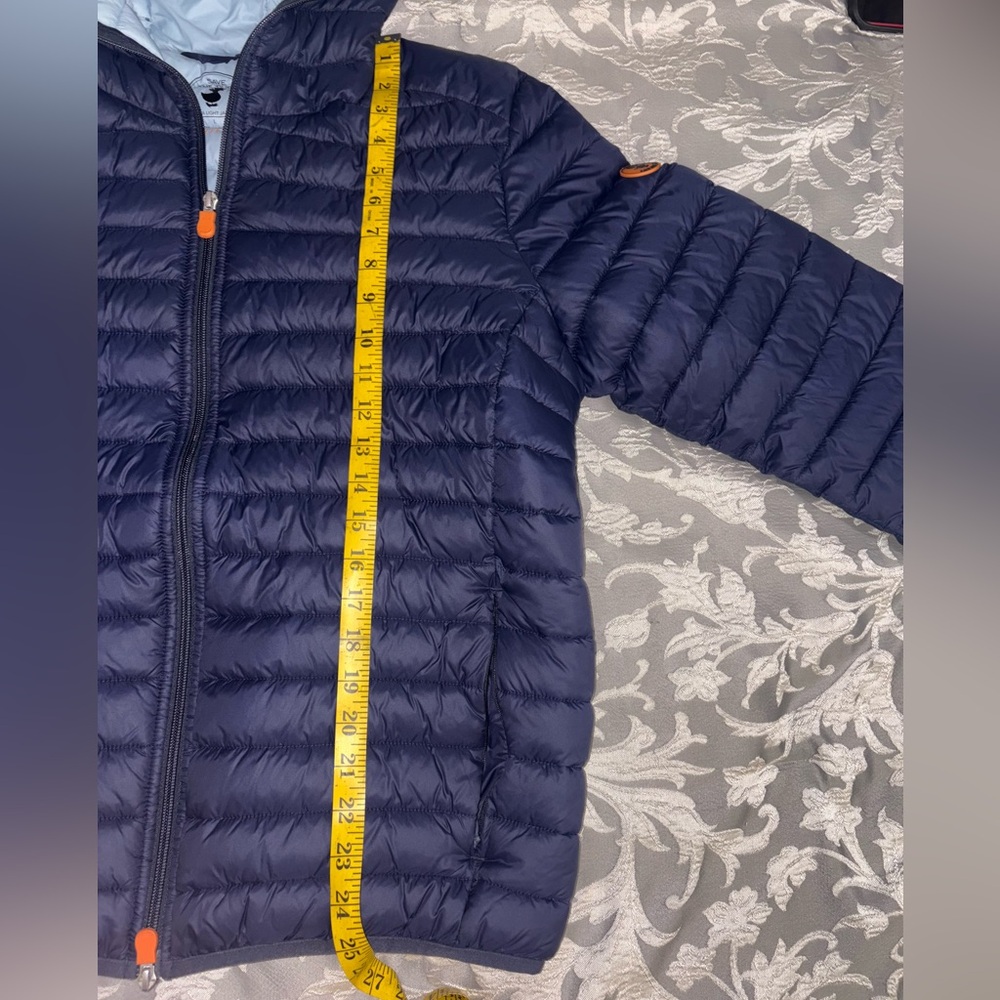 SAVE THE DUCK Navy Puffer Jacket. Excellent Condition - Picture 7 of 11